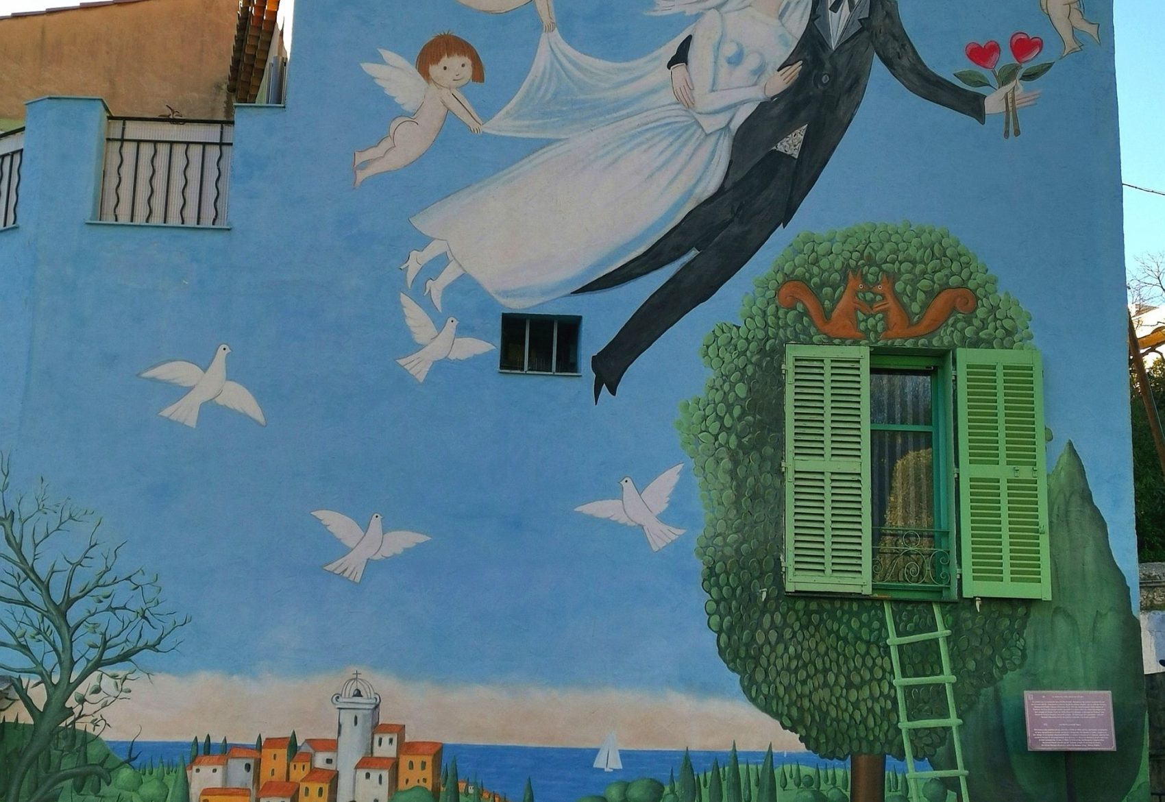 Mur des amoureux de Peynet