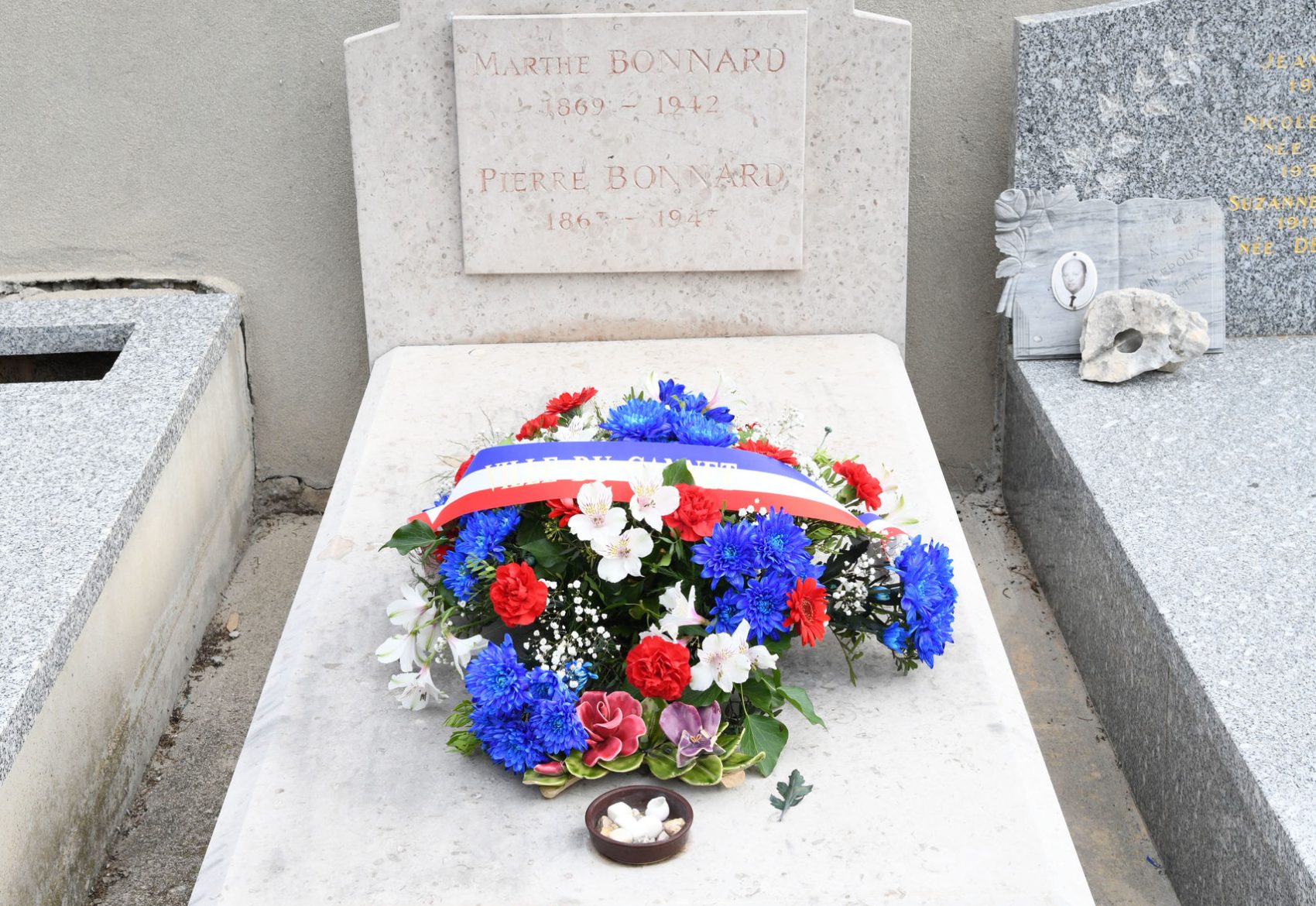 Tombe de Pïerre et Marthe Bonnard