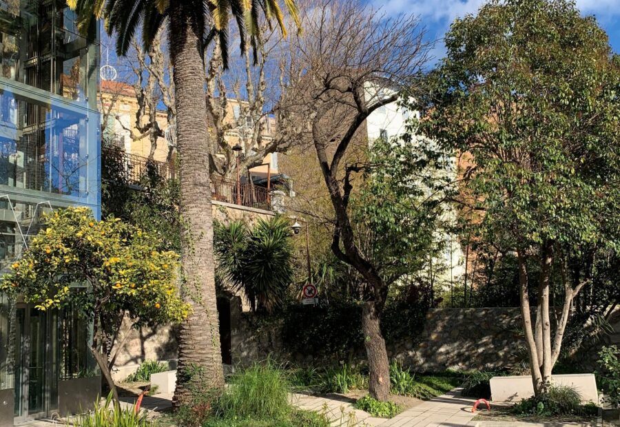 Jardin sous la Place Bellevue_Le Cannet