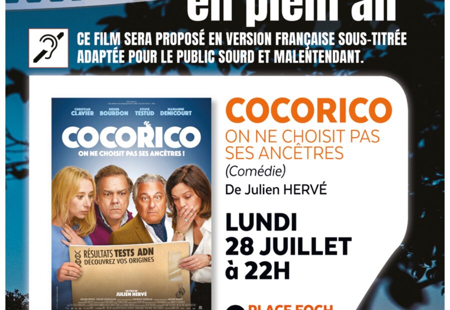 Cinéma En plein Air – “Cocorico”_Le Cannet