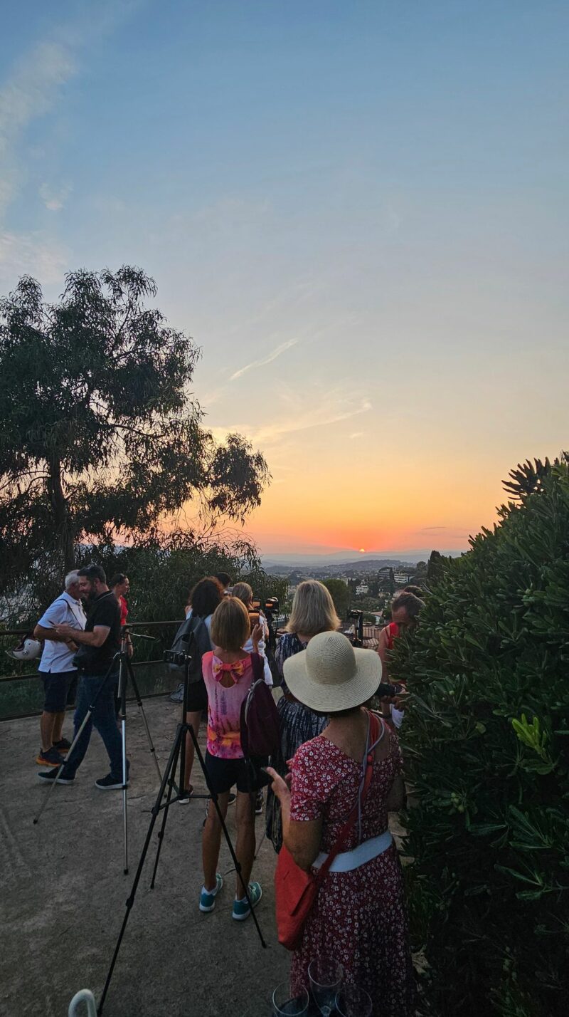 Visite de Cannet pendant la golden hour