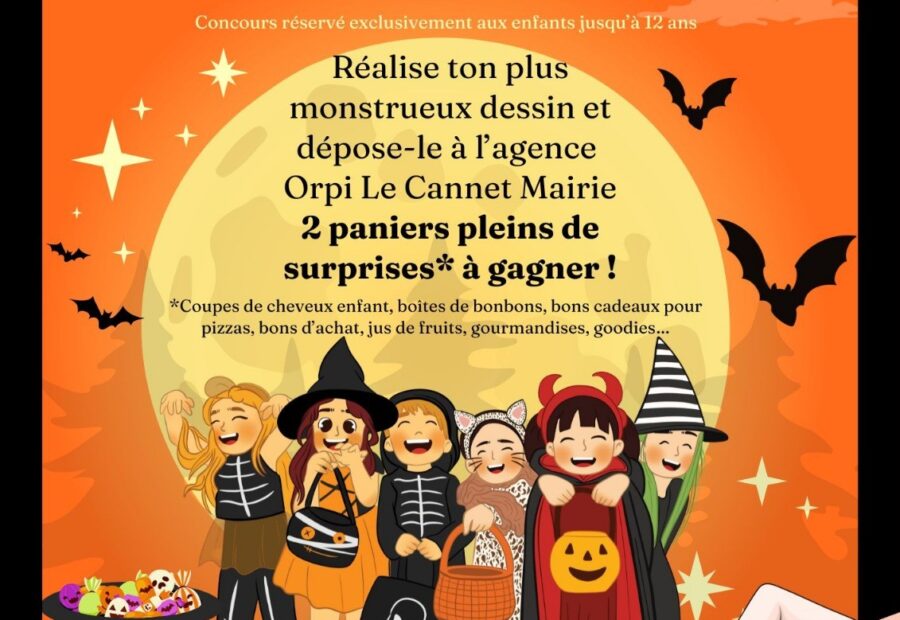 Concours de dessin Halloween_Le Cannet