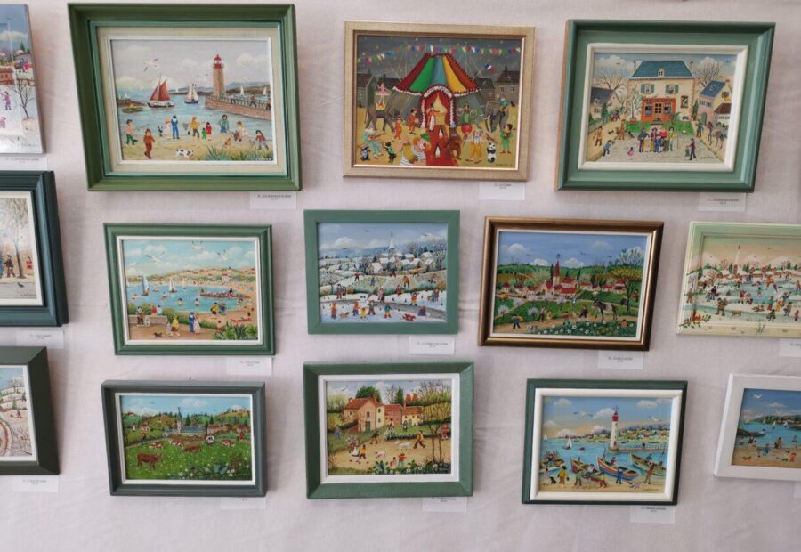 Exposition d’Art naïf de Charlotte Julian_Le Cannet