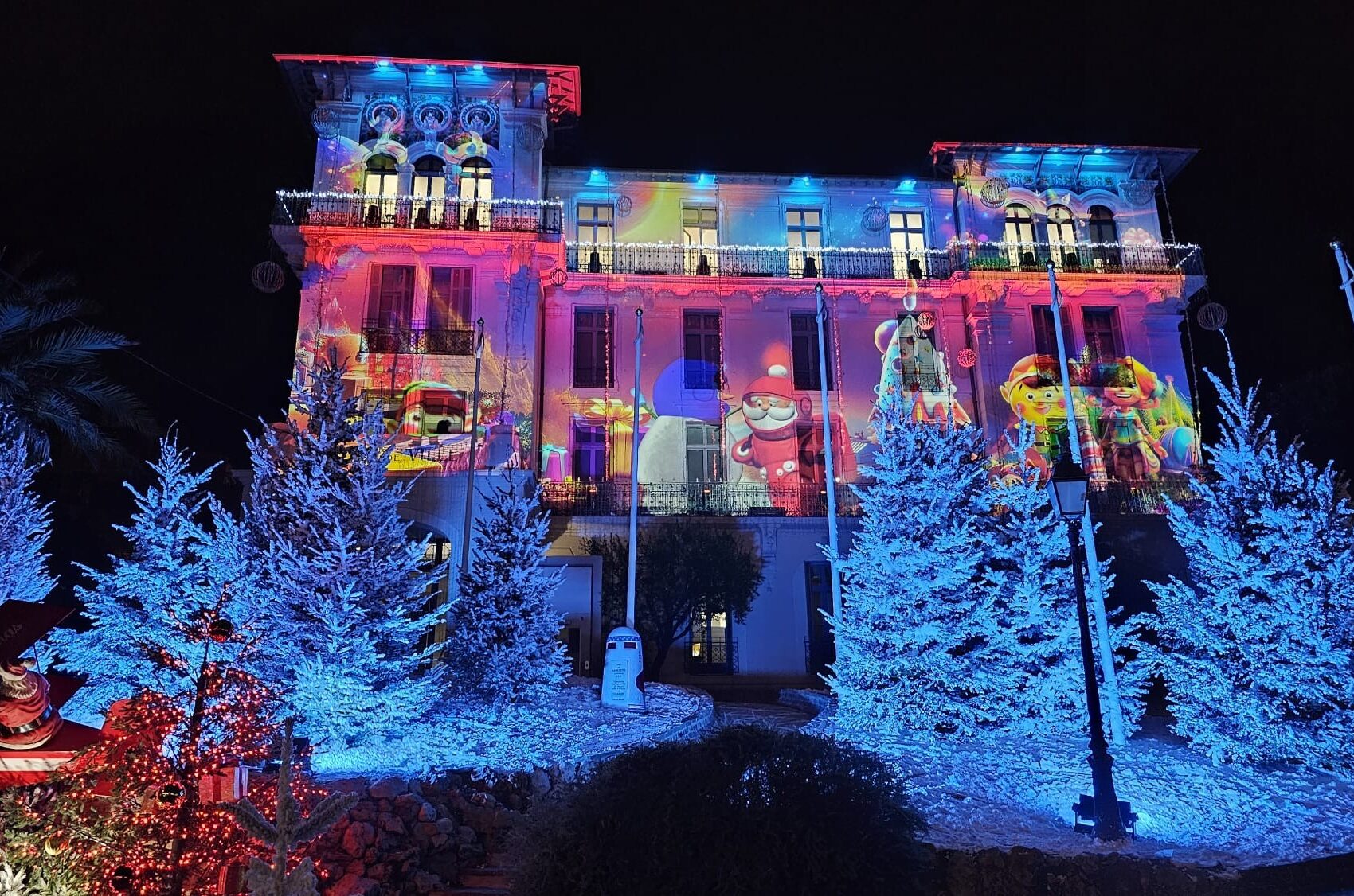 MAPPING de Noël_Le Cannet