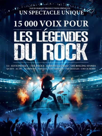15 000 voix pour les légendes du Rock_Le Cannet
