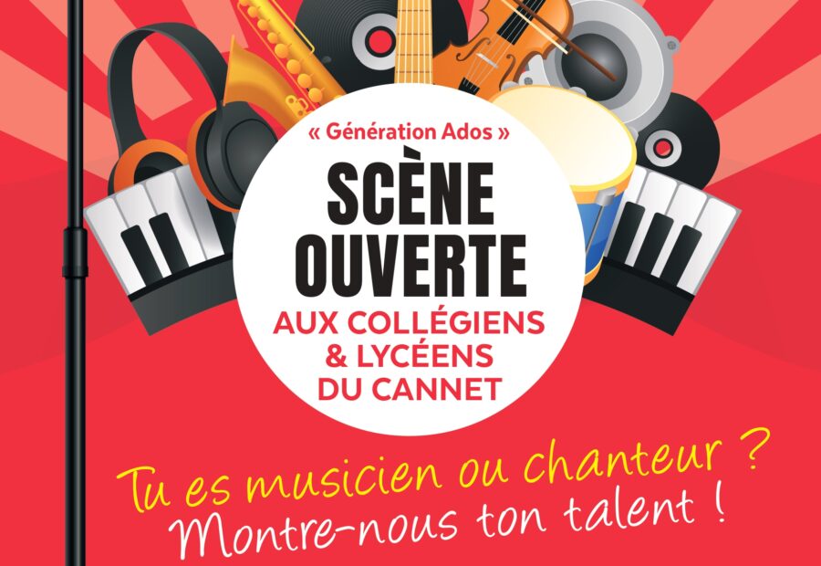 Scène Ouverte aux collégiens et lycéens du Cannet_Le Cannet