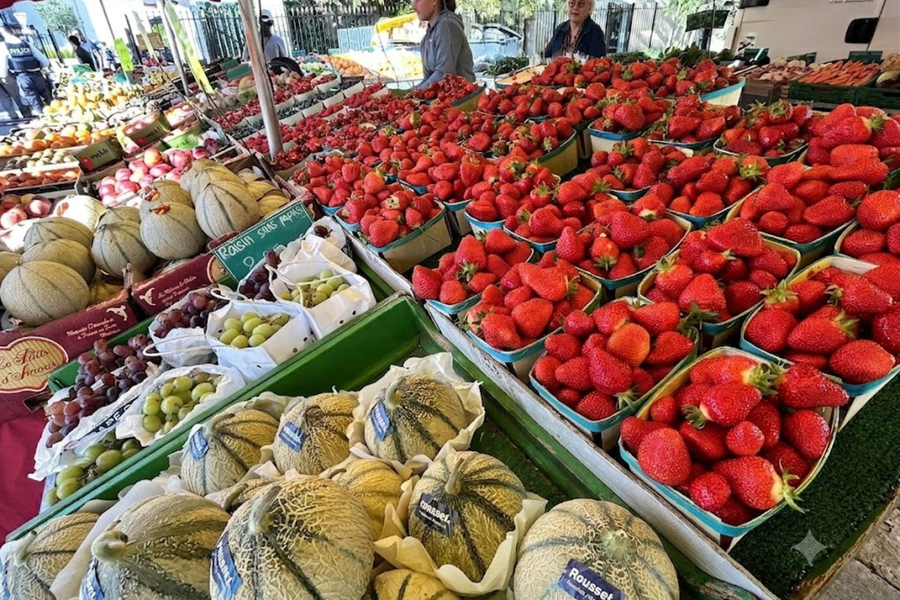 Lebensmittelmarkt von Rocheville_Le Cannet