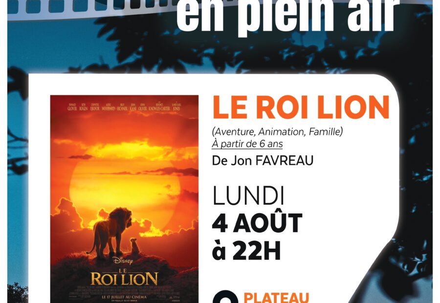 Cinéma en plein air – “Le roi Lion” (version film)_Le Cannet