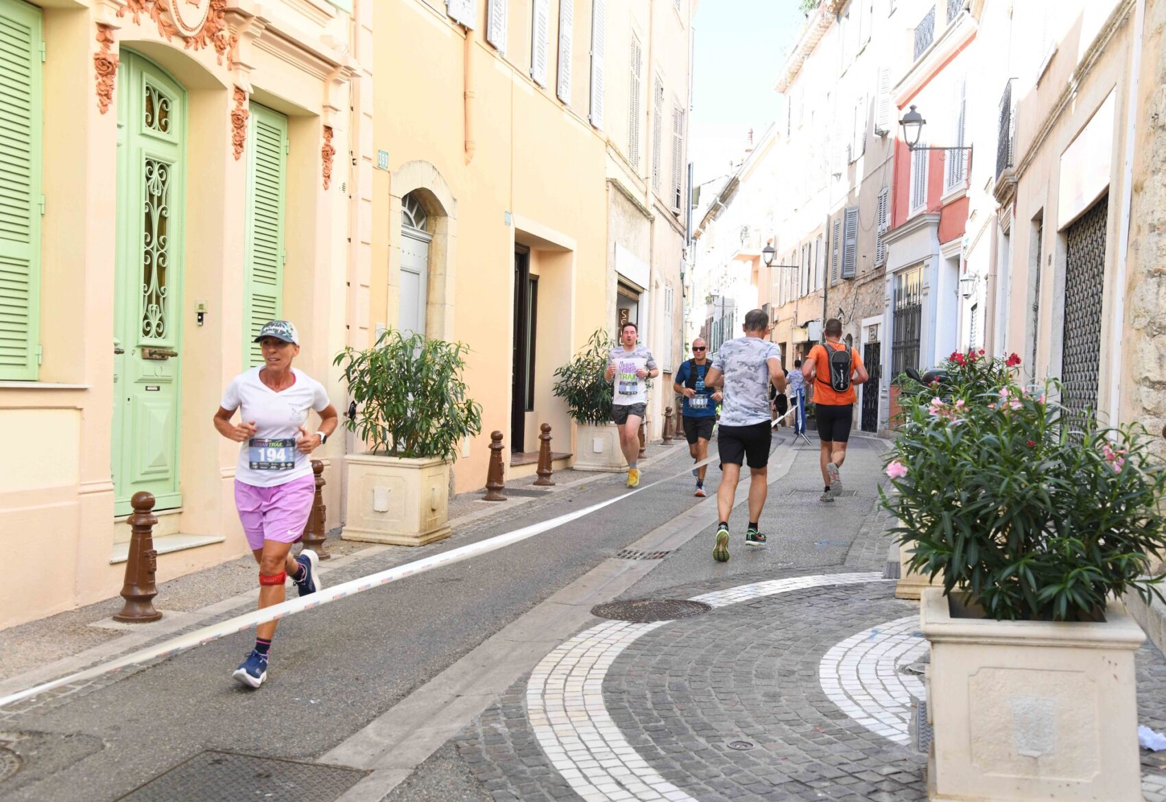 Reconnaissance du parcours de l'urban Trail_Le Cannet