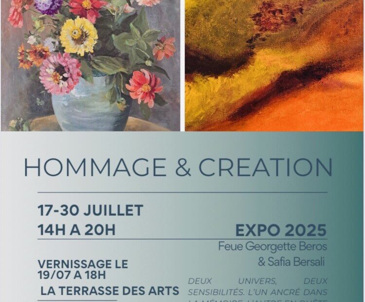 Hommage et création – Exposition Acca_Le Cannet