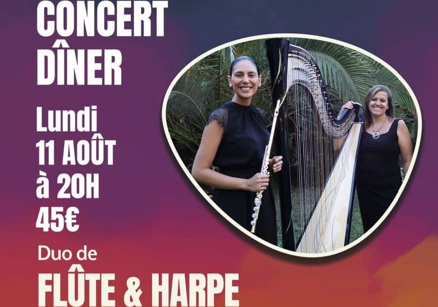 Rencontres Musicales – DUO FLUTE et HARPE_Le Cannet