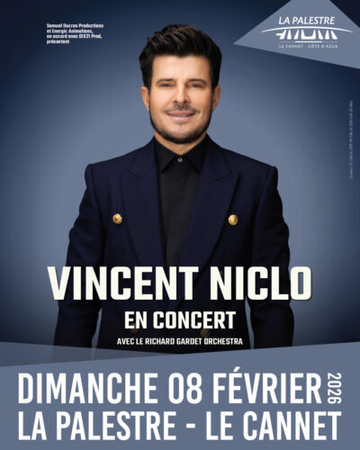 Vincent Niclo en concert avec le Richard Gardet Orchestra_Le Cannet