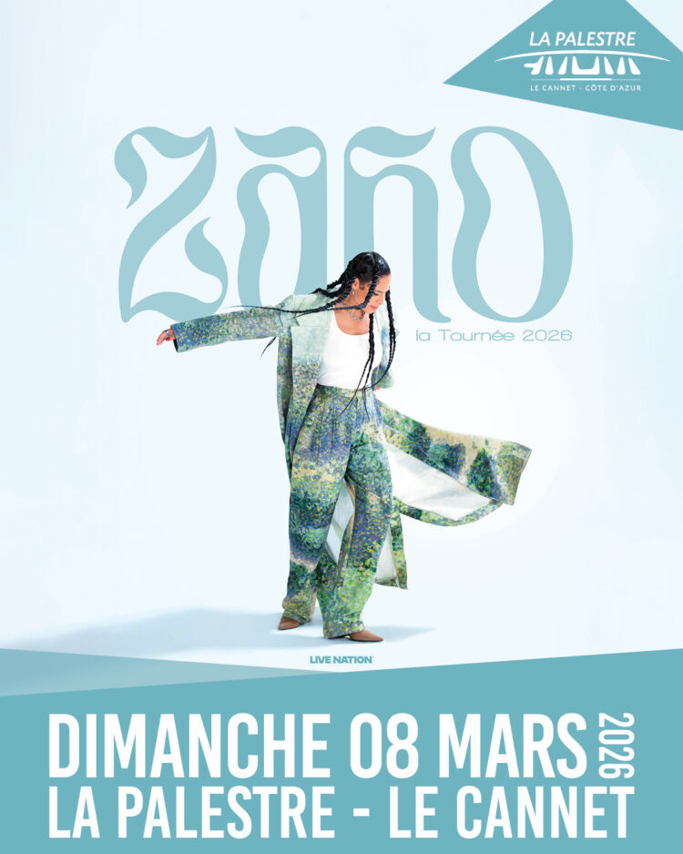 ZAHO –LA TOURNÉE 2026_Le Cannet