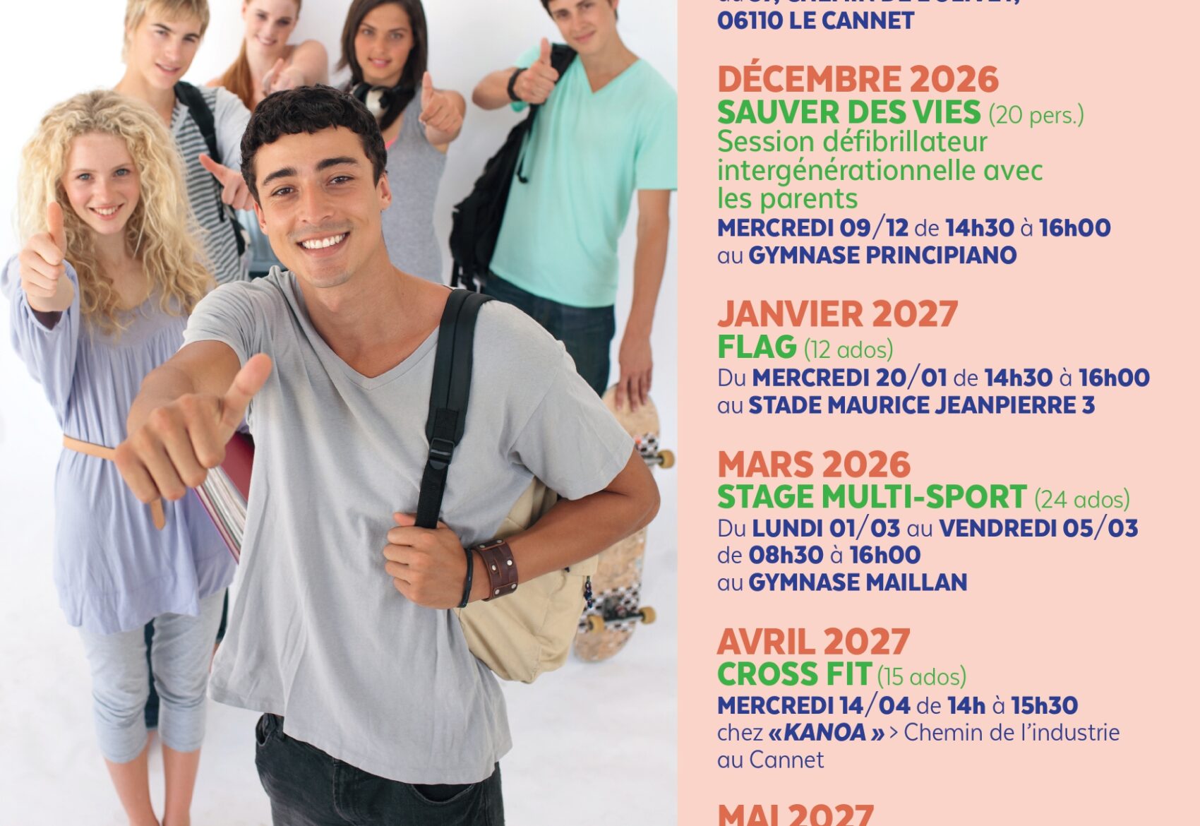 Génération Ados_Le Cannet
