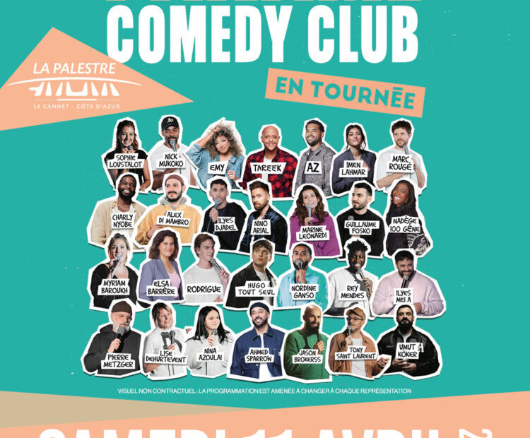 Le Paname Comedy Club en tournée_Le Cannet