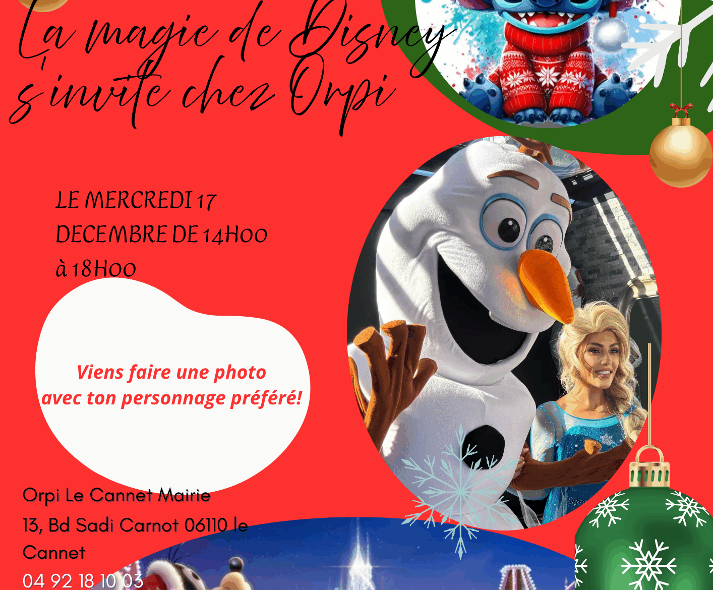 La magie de Disney s'invite chez Orpi Le Cannet Mairie_Le Cannet