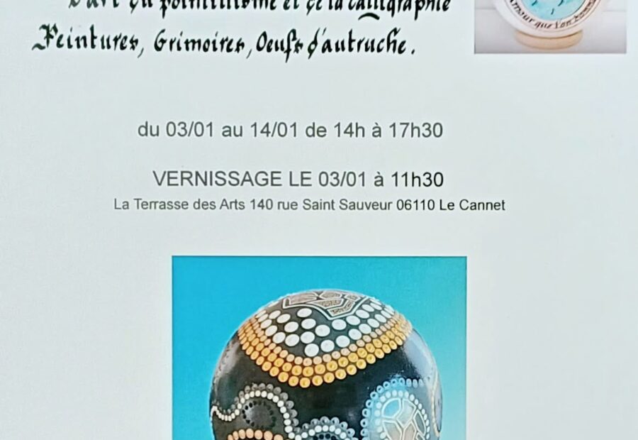 Exposition de Nana A et Sophie Fuchs_Le Cannet