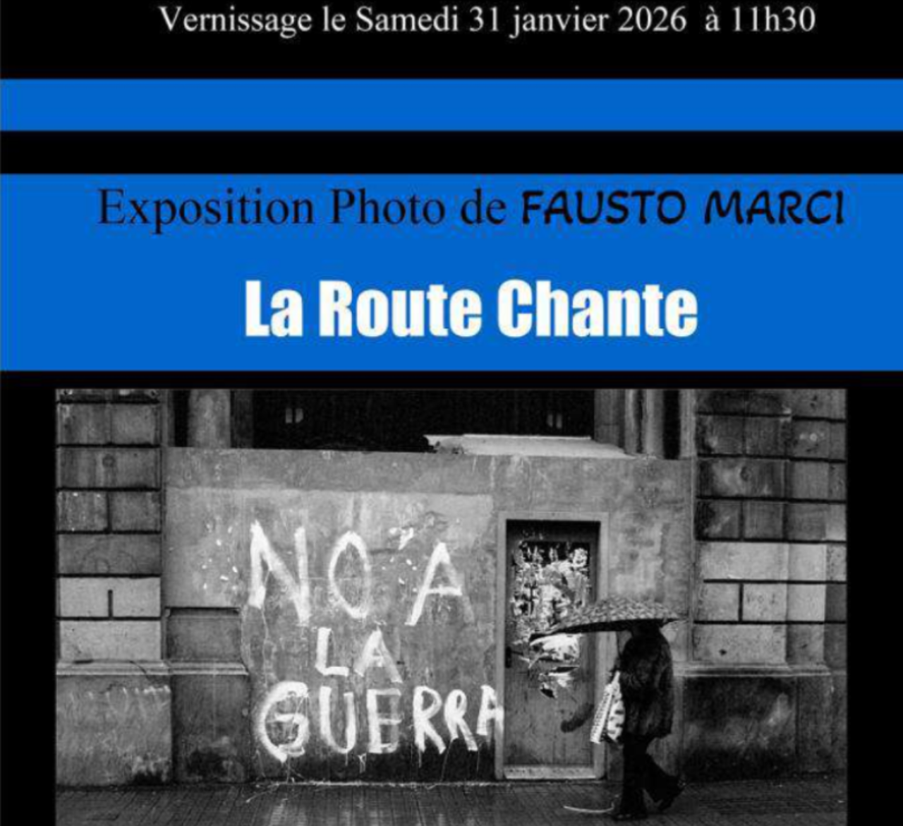 Exposition photo de Fausto Marci_Le Cannet