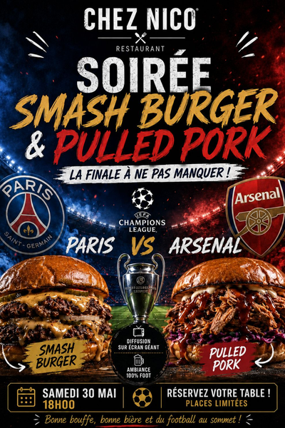 Soirée Smash burger & Pull Pork_Le Cannet