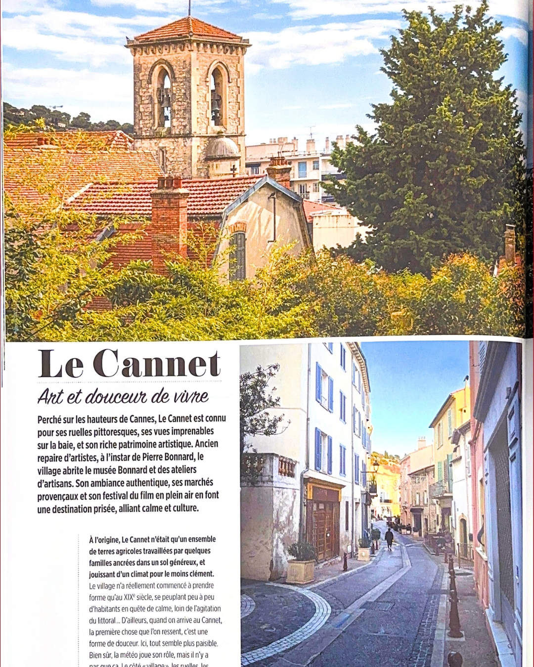 Le célèbre Magazine Destination France consacre 6 pages sur Le