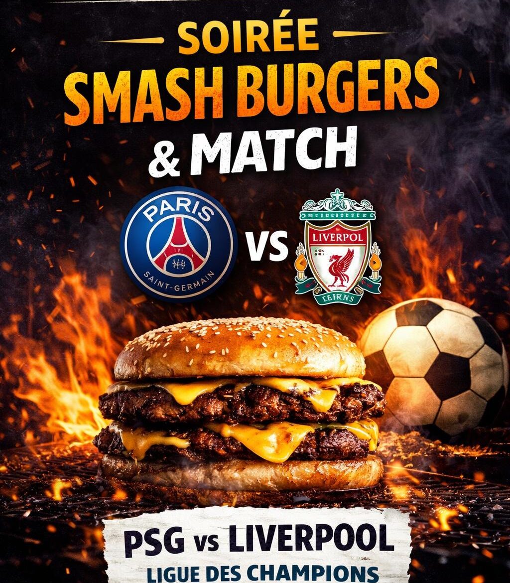 Soirée Smash Burgers & Match_Le Cannet