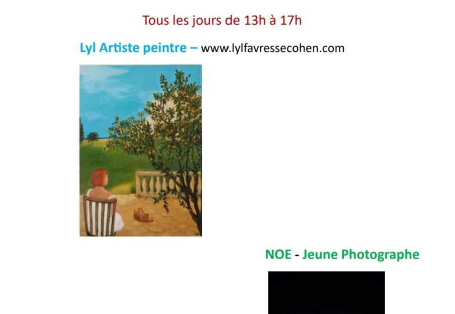 Exposition peinture et photos_Le Cannet