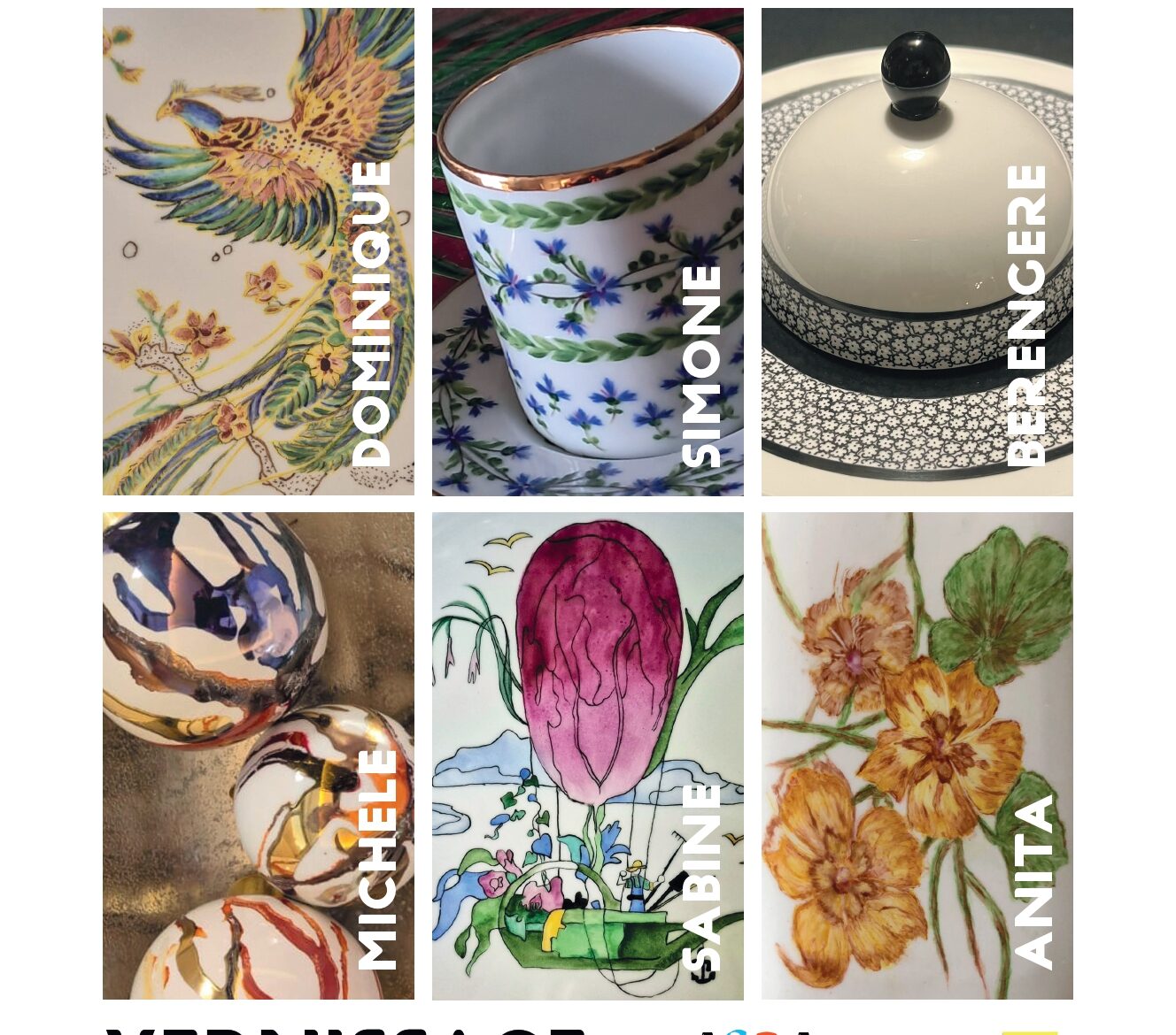 EXPOSITION ACCA: PEINTURE SUR PORCELAINE_Le Cannet
