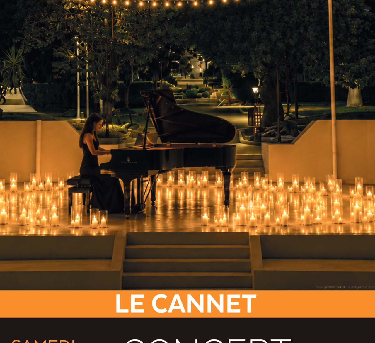 Concert de piano à la bougie_Le Cannet