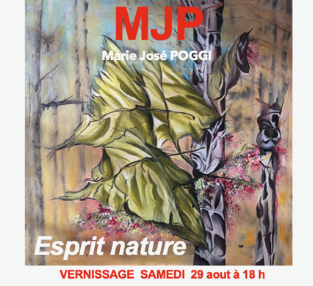 Exposition Esprit nature - Marie José Poggi_Le Cannet