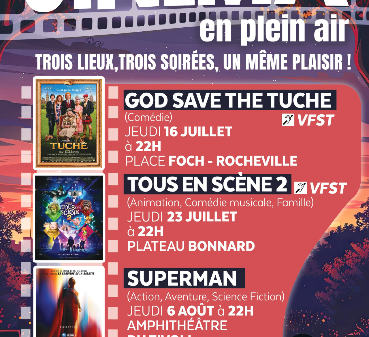 Cinéma en plein air "Superman"_Le Cannet