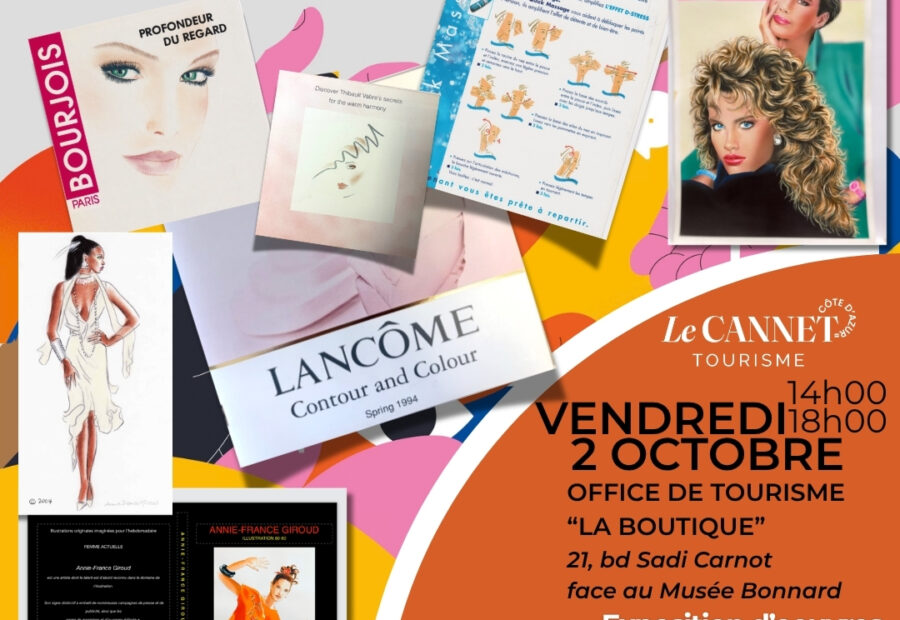 Exposition d’oeuvres d’Annie France Giroud_Le Cannet
