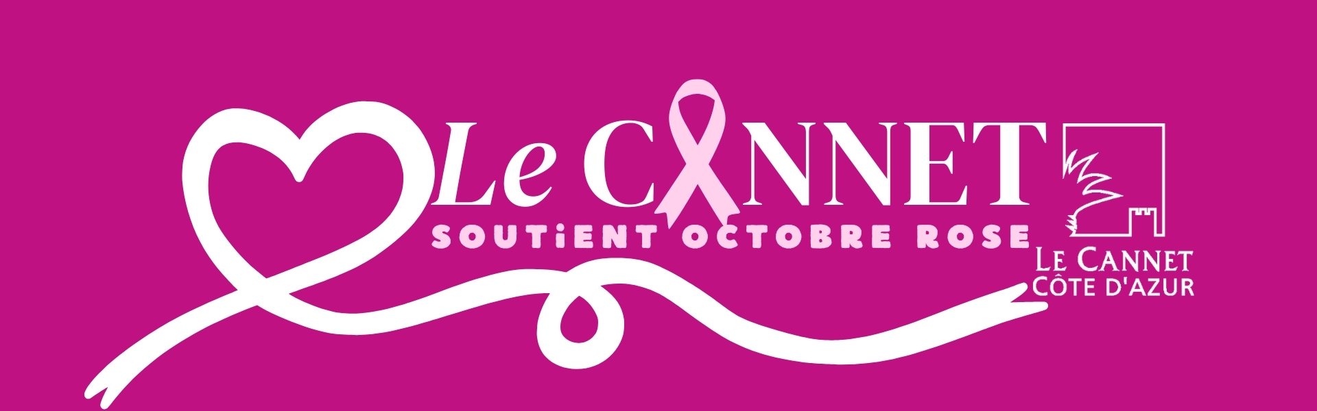 Octobre Rose au Cannet - Le Cannet Tourisme